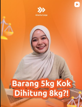 Penjelasan berat aktual dan volumetrik